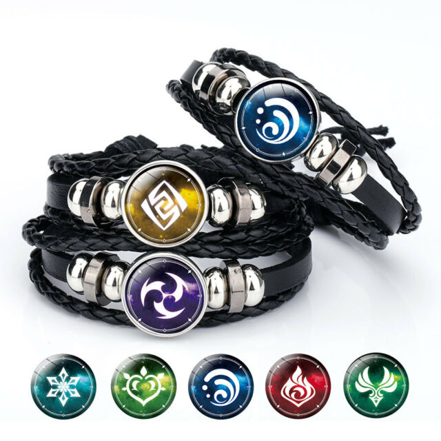 New Genshin Impact Game Cosplay Prop Eye of God Bracelet Jewelry Acces