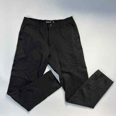 betabrand straight leg pants size 30 x 34 gray dress pants