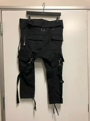 パンツ Balmain 11ss decarnin BALMAIN CHRISTOPHE DECARNIN ERA BONDAGE PANTS RARE | eBay