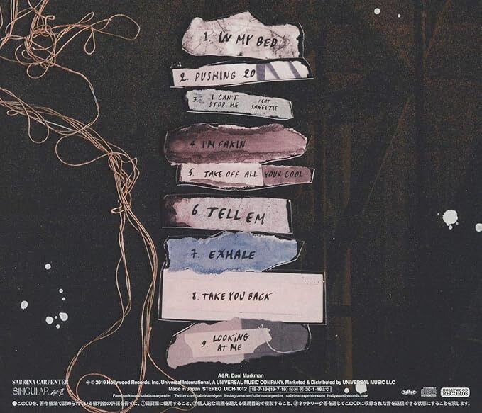 Sabrina Carpenter - Singular Act II (Japanese Edition with Bonus