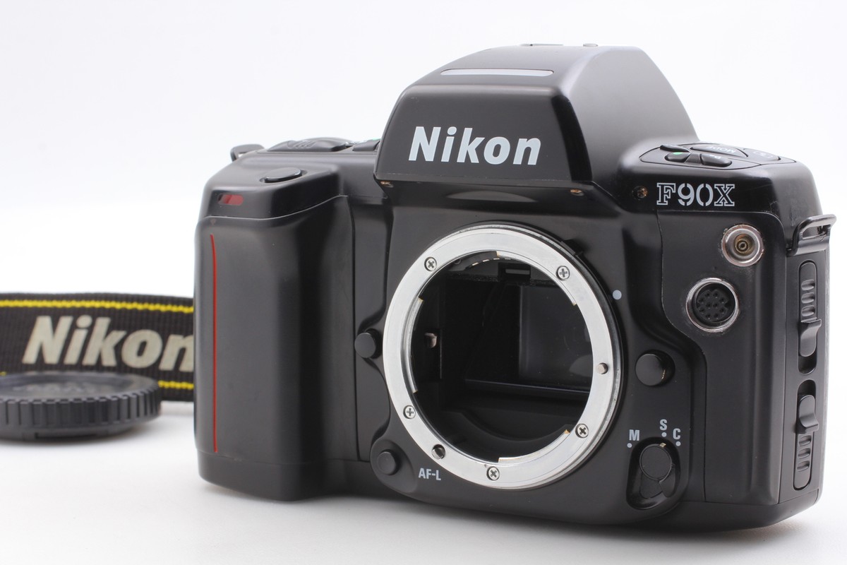 Nikon F90X（５５） Exc+5] Nikon F90X Black Body 35mm SLR w/ MF-25 Film Camera From