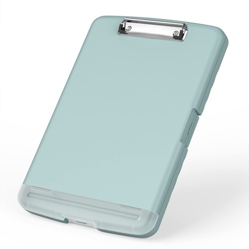Plastic Clipboard with Storage, High Capacity Nursing Clipboards with Pen Hol...