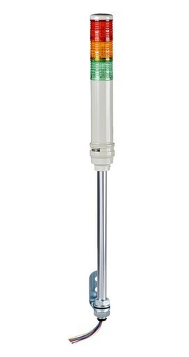 Feu de signalisation triple LED Harmony XVC4 avec avertisseur sonore intégré