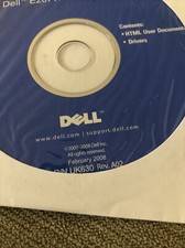 Dell E207WFP LCD Monitor Drivers and User Documentation CD P/N UK630 Feb 2008