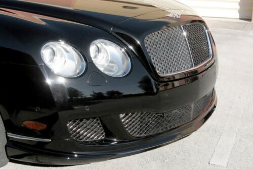 Front Bumper Lip Spoiler SportLine Style For Bentley Continental 2010-2011