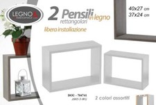 2 Cubo da Parete Scaffale Mensole QUADRATE MODULI PENSILE BACHECA BIANCA OLMO