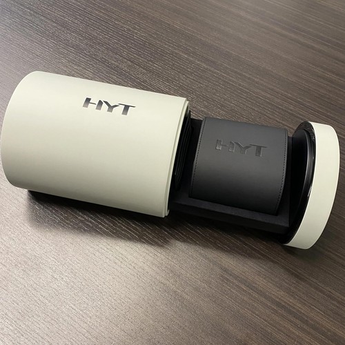 HYT H4 Neo 2 Limitée Titane Bleu Squelette Cadran Manuelle Montre H01704 - Photo 9 sur 10