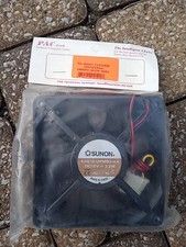 SUNON KDE1212PMB3-6A 120mm 12V 3.2W 2-wire ball-bearing fan with connector 84CFM