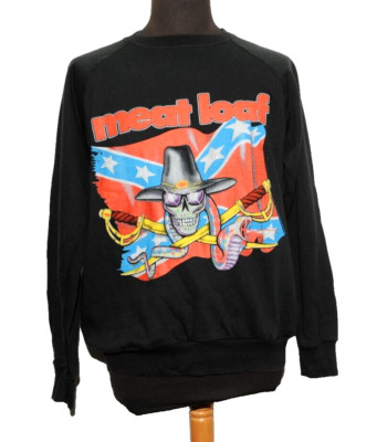 VINTAGE MEAT LOAF 20/20 VISION WORLD TOUR 1987 BAND BRUCE ELLIOTT XL