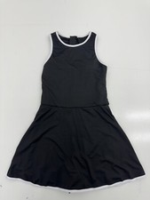 Shein Black Sleeveless Athletic Tank Dress Womens Size Small