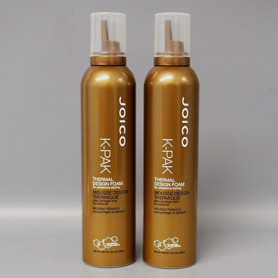 SET OF 2 -- Joico K-Pak Thermal Design Foam 10.2oz / 300ml Discontinued