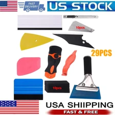 29pcs Window Tint Tools Car Film Tinting Scraper Squeegee Vinyl Wrap Install