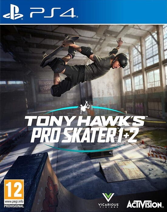 TONY HAWK'S PRO SKATER 1+2 PS4 ITALIANO NUOVO CONSEGNA 24/48H CON CORRIERE