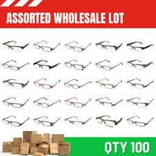 WHOLESALE ASSORTED LOT 100 HARRY LARY'S EYEGLASSES liquidation sale optician