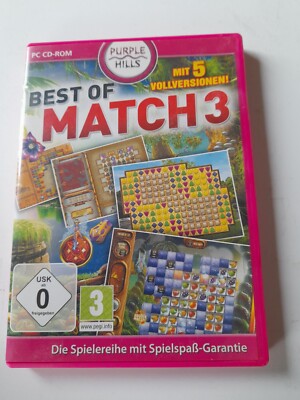 Best of Match 3 (5 Vollversionen) - Purple Hills - PC Spiel