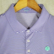 B DRADDY SPORT x CONWAY FARMS Size XL Mens Polo Shirt Made in USA Golf Lilac
