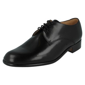 plain black work shoes