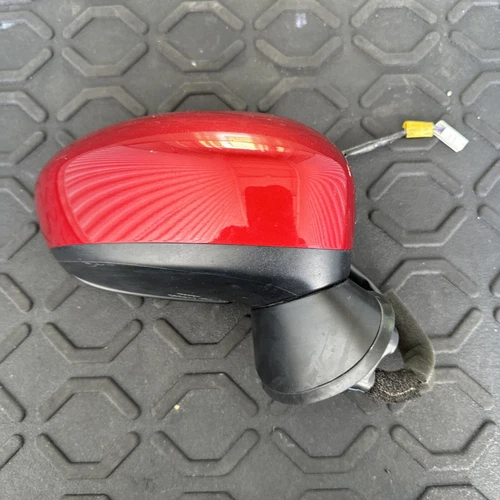 16-23 Mazda Miata ND Right Heated Door Mirror W/ Blind Spot Indicator RED (READ)