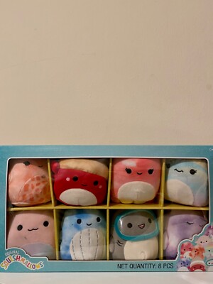 Squishmallows 5” mini pack sealife set *NEW*