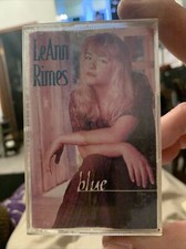 LEANN RIMES BLUE Cassette Tape 1996 Rock Folk Country Rare