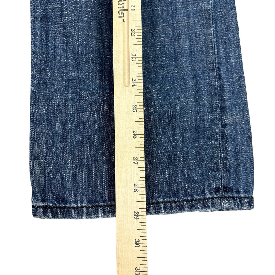 Diesel Quratt Jeans Mens 30x30 Blue Faded 008FI Relaxed Straight Baggy