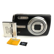 Olympus Stylus 1010 Black 10.1MP Digital Camera w/ Battery, Micro SD NO CHARGER