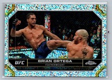 2024 Topps Chrome UFC #33 Brian Ortega Speckle #74/299