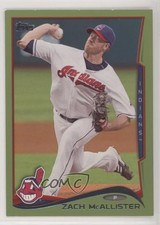 2014 Topps Retail Green Zach McAllister #616 2u3