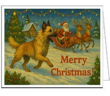 Belgian Laekenois Christmas Cards - Set of 6