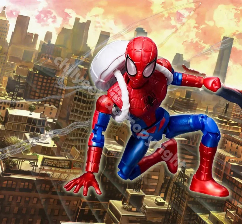 Blokees Marvel Galaxy Ver. 05 Spider-Man Blindbox Model Kit Assembly Figure - Image 4 of 4