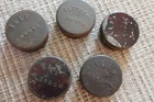 5 Eley Bros. London Civil War Percussion Cap Tins - EMPTY