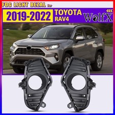 Fog Lights Bezel For 2019-2025 Toyota RAV4 Front Fog Lamp Cover Fog Light Bezel