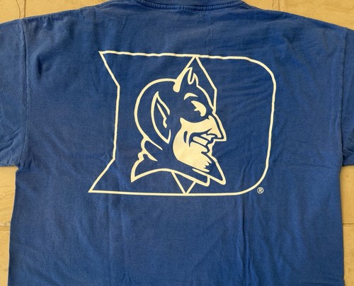 Vintage NCAA Duke University College T-Shirt Gr. XL 90er - Bild 1 von 3