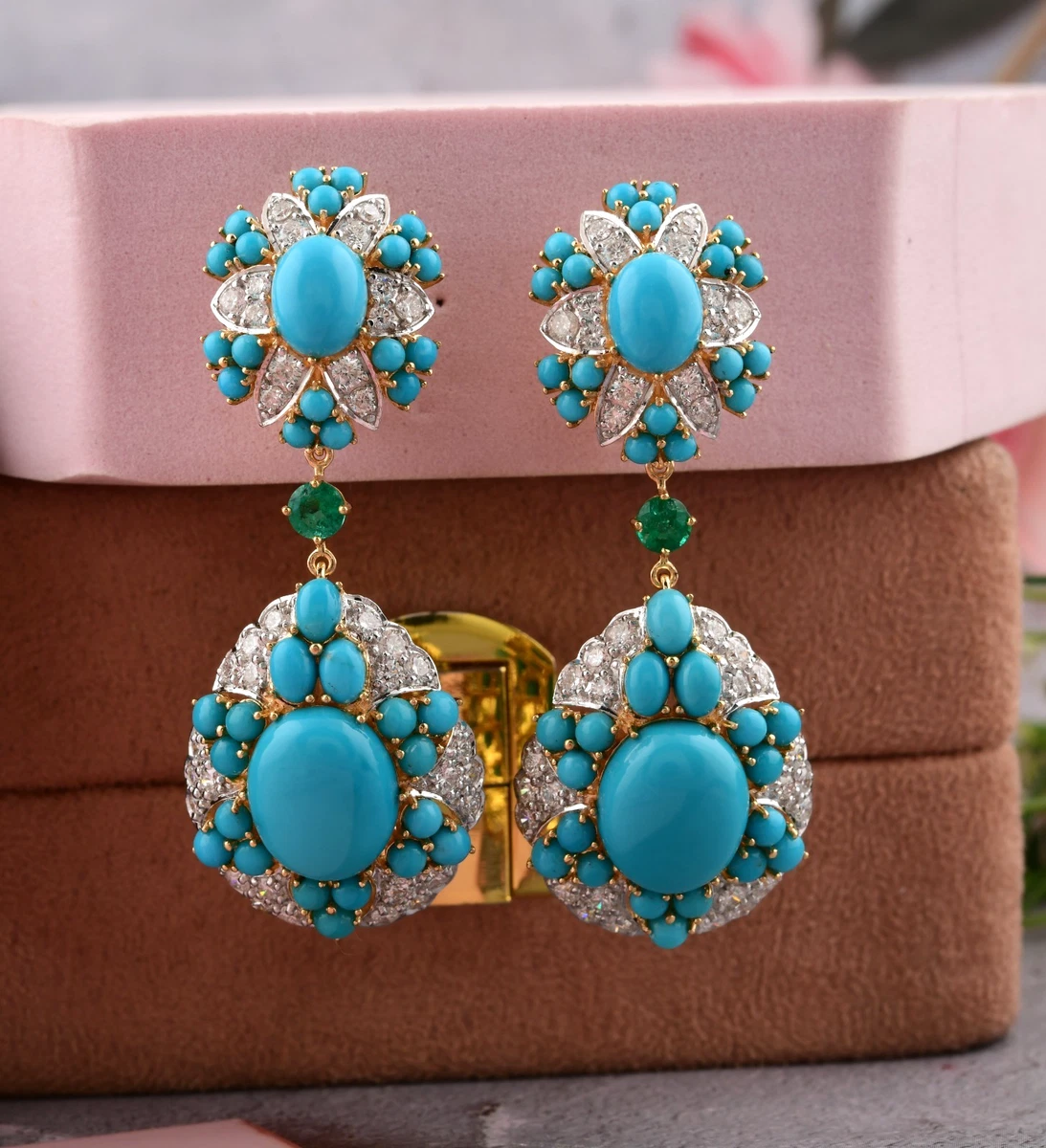 Orecchini Turchesi Anni 50 – Gioielli