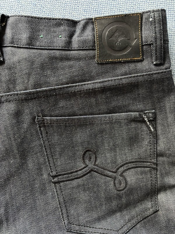 Black LRG Mens Jeans size 36, Black details "Straight Drafting"