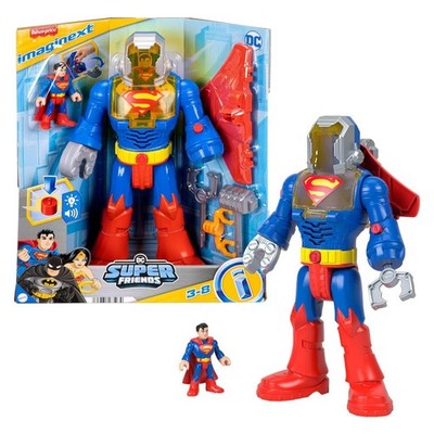 Mattel JCT47 DC Super Frieds Fisher-Price - Imaginext Interaktiver Roboter 30 cm