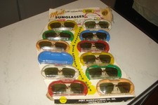 1955 MERIT GAFAS DE SOL TIENDA EXHIBICIÓN, 11 PARES DE GAFAS DE SOL en ESTUCHES