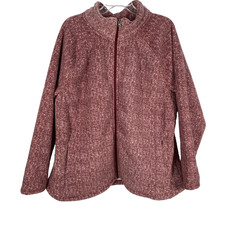 Natural Reflections Shacket Women s 2XL Red S...