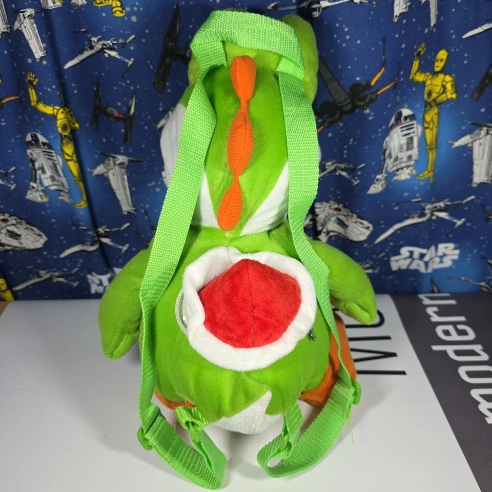 Yoshi 50cm Backpack Bag 2012 Super Mario Bros Plush Genuine Official - image 2 of 4