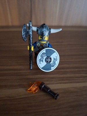 LEGO Minifigur Medieval Wikinger Viking Ritter Knights Kingdoms Castle Burg