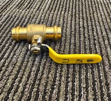 WHK 1/2" Full Port Brass Ball Valve, 250 CWP Lead-Free