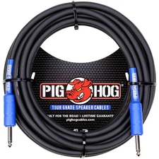 Pig Hog Speaker Cable 14 Gauge Wire 1/4 in. to 1/4 in. 50 ft.