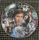Harrison Ford Star Wars Han Solo Signed Autograph 1999 LE Artwork Plate PSA/DNA