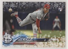 2018 Topps Holiday WalMart Mega Box Miles Mikolas #HMW47 Rookie RC 0c37