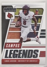 2021 Panini Contenders Draft Picks Campus Legends Lamar Jackson #17 0ps2