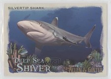 2021 Topps Allen & Ginter's Deep Sea Shiver Silvertip Shark #DSS-15 0bt4