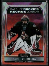 2021-22 O-Pee-Chee Platinum Karel Vejmelka Sunset RC #281 Arizona Coyotes