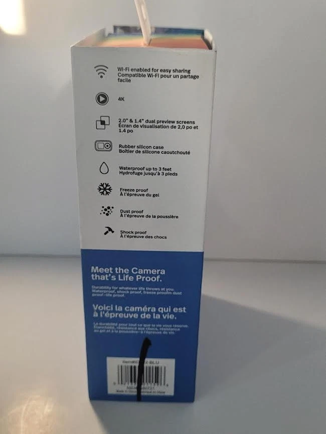 Polaroid iD922 Streaming Action Camera - Blue - Image 4 of 4