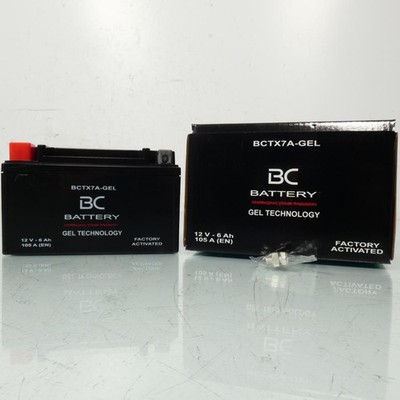 sla bc battery für motorrad kawasaki 125 z 2018 bis 2020 ytx7a / 12v 6ah neu