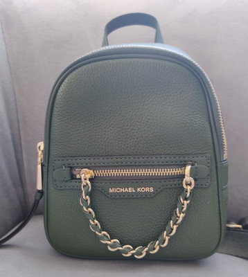 Michael Kors Rucksack Elliot, Amazon Green, Leder